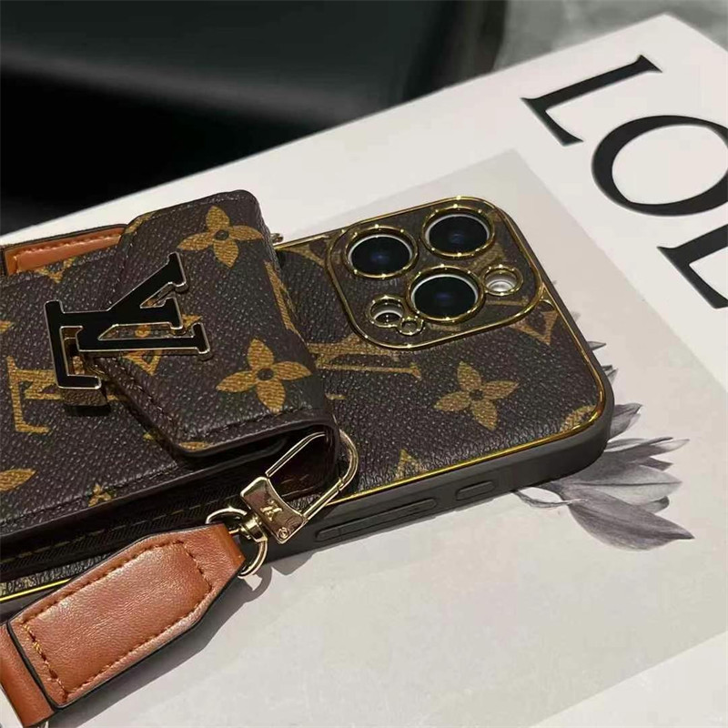 ヴィトン スマホ ショルダー ブランド お 手頃 ルイ ヴィトン ショルダー iphone17/17pro ケース gucci iphone16/16pro ケース カード 収納 おしゃれ グッチ スマホケース iphone15/14