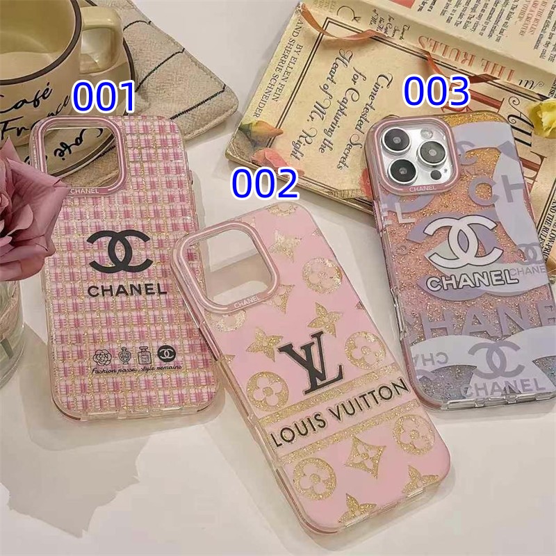 スマホ ケース シャネル キラキラ chanel iphone16 ケース ハイ