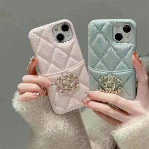 Alternative view of シャネル iphone16e/16pro ケース iphone17/17air ケース ハイ ブランド chanel 携帯 ケース iphone15/14/13 ケース 人気 ブランド 女性 40 代 iphone ケース カード 収納 かわいい