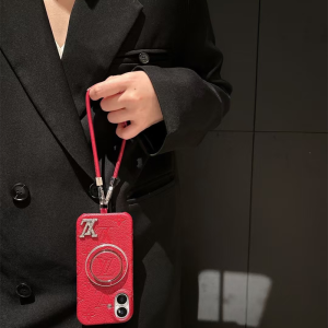 ルイヴィトン iphone17ケース ブランド magsafe ギャラクシー ケース galaxy S25U ヴィトン ストラップ付き iphoneケース16/15 スマホカバー スタンド 人気 女子