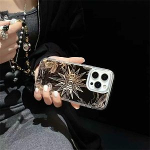 Alternative view of ルイヴィトン iphone17pro/17 ケース dior ビーズチェーン付き ヴィトン風 iphone16/15 ケース 韓国 ブランド iphone14pro ケース 頑丈 かわいい 携帯 ケース おしゃれ