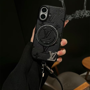 ルイヴィトン iphone17ケース ブランド magsafe ギャラクシー ケース galaxy S25U ヴィトン ストラップ付き iphoneケース16/15 スマホカバー スタンド 人気 女子