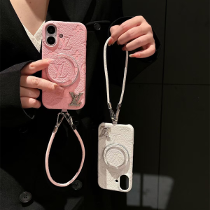 Alternative view of ルイヴィトン iphone17ケース ブランド magsafe ギャラクシー ケース galaxy S25U ヴィトン ストラップ付き iphoneケース16/15  スマホカバー スタンド 人気 女子