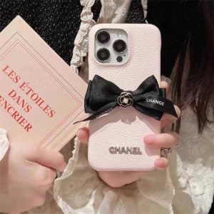 シャネル 風 スマホケース iphone ケース リボン ブランド chanel iphone17/17pro ケース デコ iphone16/16pro ケース 人気 ブランド 女子 iphone15/14 ケース かわいい