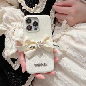 シャネル 風 スマホケース iphone ケース リボン ブランド chanel iphone17/17pro ケース デコ iphone16/16pro ケース 人気 ブランド 女子 iphone15/14 ケース かわいい