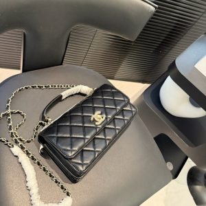 Alternative view of シャネル トレンディ cc chanel バッグ ショルダー トップ ハンドル バッグ 30 代 バッグ ブランド お 手頃 ショルダー ミニ バッグ レディース