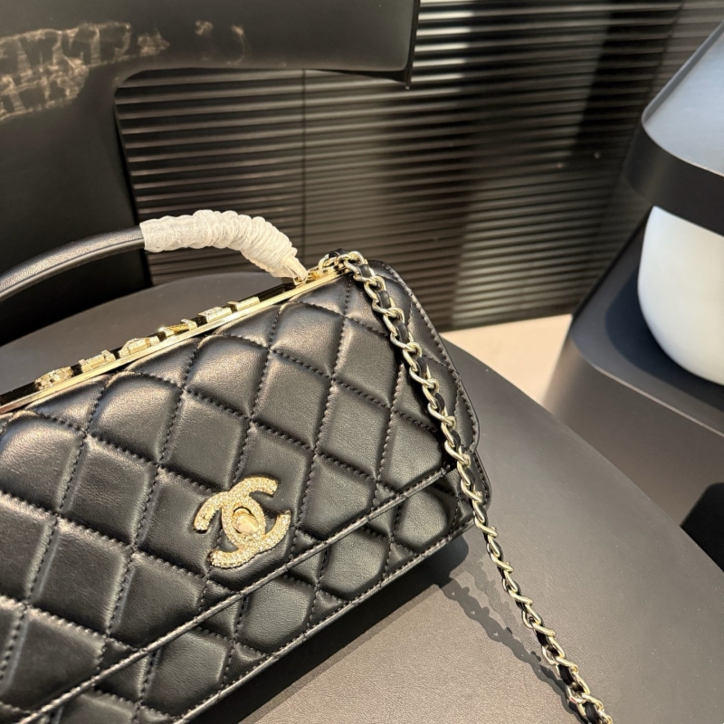 シャネル トレンディ cc chanel バッグ ショルダー トップ ハンドル バッグ 30 代 バッグ ブランド お 手頃 ショルダー ミニ バッグ レディース