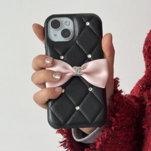 シャネル iphone ケース リボン 付き iphone17/17pro ケース 人気 女子 スマホ ケース デコ iphone16/16pro ケース 可愛い ブランド iphone15/14 ケース ハイ ブランド