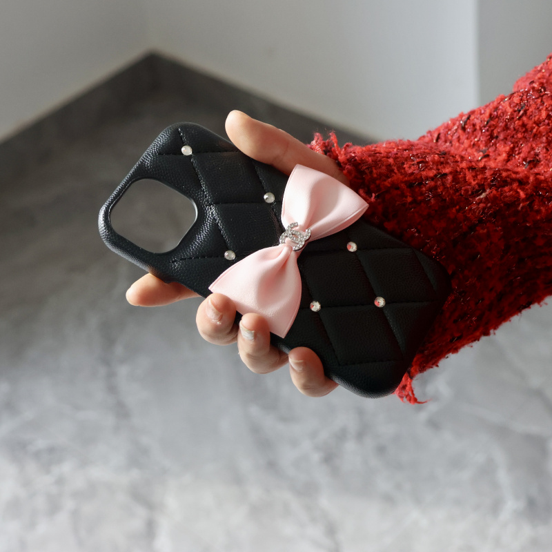 シャネル iphone ケース リボン 付き iphone ケース 人気 女子