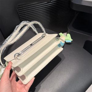 エルメス ミニ HERMES 小さい ショルダー バッグ 本革 シルバー金具 コンパクト バッグ 可愛い 2way ハイ ブランド ポシェット