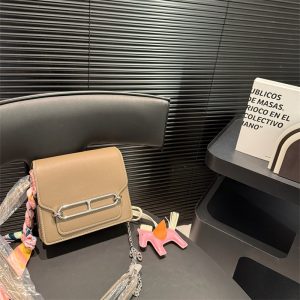 Alternative view of エルメス ミニ HERMES 小さい ショルダー バッグ 本革 シルバー金具 コンパクト バッグ 可愛い 2way ハイ ブランド ポシェット