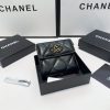 シャネル 財布 コピー CHANEL シャネル 19 ディズヌフ 三つ折り コンパクトウォレットレディース ハイ ブランド スーパーコピー ウォレット 黒 財布 メンズ 三 つ折り