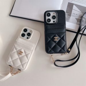 chanel スマホ ショルダー シャネル iphone17/17pro ケース 斜 めがけ iphone16/16pro ケース カード 収納 おしゃれ iphoneケース 人気ブランド 女子 iphone15/14/13ケース 大人可愛い ブランド