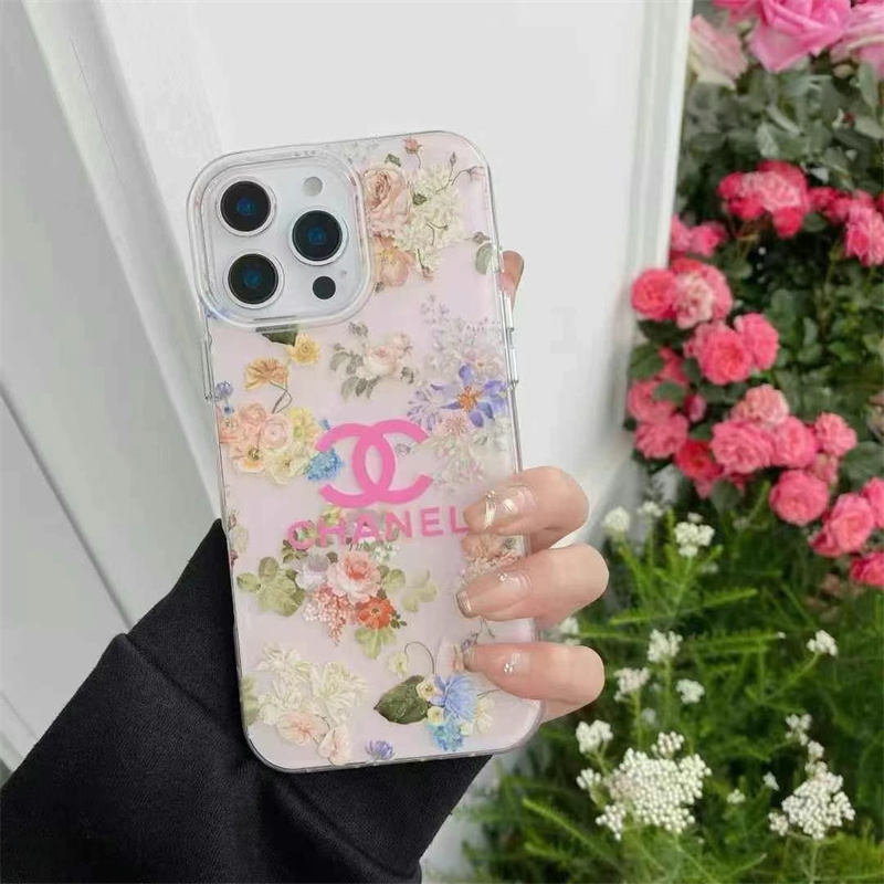 iphone16 ケース シャネル 風 iphone16pro ケース iphone15/14 ケース 人気 女子 ブランド スマホケース ハイ ブランド iphone13ケース 花柄