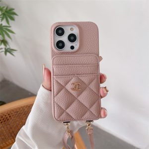 chanel スマホ ショルダー シャネル iphone17/17pro ケース 斜 めがけ iphone16/16pro ケース カード 収納 おしゃれ iphoneケース 人気ブランド 女子 iphone15/14/13ケース 大人可愛い ブランド