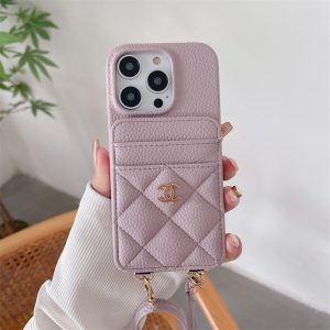 chanel スマホ ショルダー シャネル iphone17/17pro ケース 斜 めがけ iphone16/16pro ケース カード 収納 おしゃれ iphoneケース 人気ブランド 女子 iphone15/14/13ケース 大人可愛い ブランド