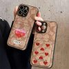 コーチ iphone17ケース coach iphone16e ケース スマホケース ブランド お 揃い カップル iphone15/14 ケース ハート柄 iphone ケース カード 収納 ハイ ブランド 人気 男女