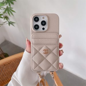 chanel スマホ ショルダー シャネル iphone17/17pro ケース 斜 めがけ iphone16/16pro ケース カード 収納 おしゃれ iphoneケース 人気ブランド 女子 iphone15/14/13ケース 大人可愛い ブランド