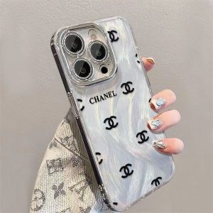 Alternative view of シャネル スマホケース カメラレンズ保護フィルム 付き 携帯 ケース iphone16/16pro ケース キラキラ iphone15/14pro ケース 人気 女子 ブランド iphone13pro max ケース かわいい ソフト