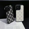 ルイ ヴィトン スマホケース エンボス vuitton 風 iphone17 ケース iphone17pro ケース 新作レザー ブランド iphone16/15/14 ケース メンズ ハイ ブランド スマホケース 「カメラレンズフィルム付き」