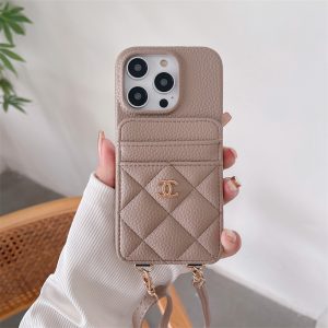 Alternative view of chanel スマホ ショルダー シャネル iphone17/17pro ケース 斜 めがけ iphone16/16pro ケース カード 収納 おしゃれ iphoneケース 人気ブランド 女子 iphone15/14/13ケース 大人可愛い ブランド