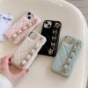 シャネル IPhone17/17pro ケース chanel iphone17airケース チェーン 付き iphone16ケース 人気 女子 ブランド iphone15/14ケース ハイブランド iphone13promax ケース カード収納 かわいい