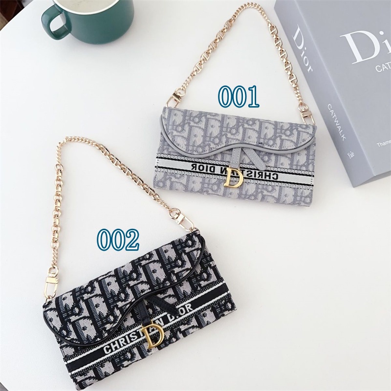 dior スマホケース 手帳型 ショルダーストラップ 17/iphone17pro ケース ディオール iphone16/15/14ケース ブランド コピー iphone ケース 手帳型 可愛い iphoneケース ブランド レディース ストラップ カードケース付き