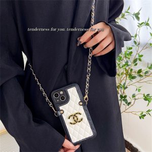 シャネル スマホケース chanel ショルダー iPhone17/17proケース