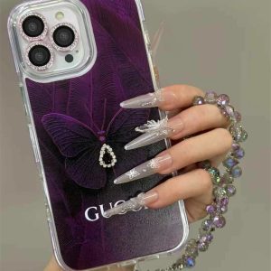 グッチ iphone ケース アクリル gucci iphone16 ケース パールストラップ 付き iphone16 プロ ケース ハイ ブランド iphone15/14ケース ビーズストラップ おしゃれ iphone13ケース スマホケースブランド