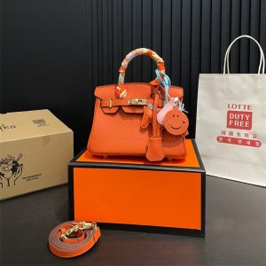 エルメス ケリー ショルダーバッグ 牛革 レディース HERMES バッグ パロディ風 Kelly ポシェット トップレイヤ 2wayトートバッグ 斜めがけ スカーフ付き ハイブランドバッグ