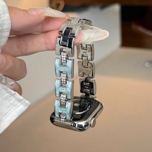 エルメス apple watch バンド hermes風 アップル ウォッチseバンド 夏 ハイブランド apple watch バンド キラキラ iwatch S10ベルト アップル ウォッチ ブレスレット レディース