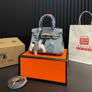 エルメス ケリー ショルダーバッグ 牛革 レディース HERMES バッグ パロディ風 Kelly ポシェット トップレイヤ 2wayトートバッグ 斜めがけ スカーフ付き ハイブランドバッグ