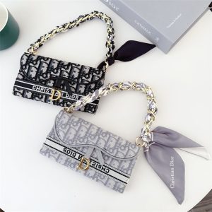 Alternative view of dior スマホケース 手帳型 ショルダーストラップ 17/iphone17pro ケース ディオール iphone16/15/14ケース ブランド コピー iphone ケース 手帳型 可愛い iphoneケース ブランド レディース ストラップ カードケース付き