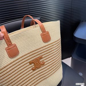 セリーヌ 編みバッグ+編み帽子 セット 夏 新作 組み合わせ celine かご バッグ 編み込み ショルダーバッグ レザー ショッピングバッグ おしゃれ ハンドバッグ セリーヌ 編みバッグ+編み帽子 セット 夏 新作 組み合わせ celine かご バッグ 編み込み ショルダーバッグ レザー ショッピングバッグ おしゃれ ハンドバッグ