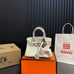 エルメス ケリー ショルダーバッグ 牛革 レディース HERMES バッグ パロディ風 Kelly ポシェット トップレイヤ 2wayトートバッグ 斜めがけ スカーフ付き ハイブランドバッグ