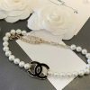 シャネル パール ネックレス ハイ ブランド チョーカー CCチャーム ネックレス レディース 20 代 chanel アクセサリー ブランド 彼女 プレゼント ネックレス 可愛い
