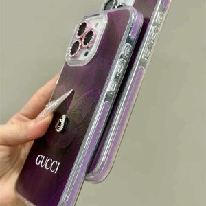 グッチ iphone ケース アクリル gucci iphone16 ケース パールストラップ 付き iphone16 プロ ケース ハイ ブランド iphone15/14ケース ビーズストラップ おしゃれ iphone13ケース スマホケースブランド