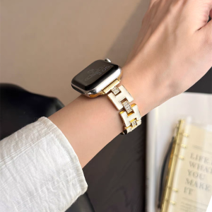 Alternative view of エルメス apple watch バンド hermes風 アップル ウォッチseバンド 夏 ハイブランド apple watch バンド キラキラ iwatch S10ベルト アップル ウォッチ ブレスレット レディース