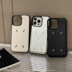 マルジェラ iphone ケース 16pro iphone17/16 ケース お揃い ブランド iphone16promax/15pro ケース 人気 ブランド 女子 スマホケース レザー ブランド