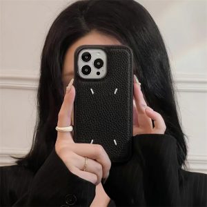 マルジェラ iphone ケース 17pro iphone17/16 ケース お揃い ブランド iphone17promax/16pro ケース 人気 ブランド 女子 スマホケース レザー ブランド