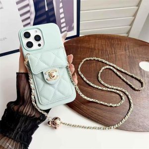 iphone17air/16plus ケース ショルダー ブランド chanel パロディ iphone17/16 ケース iphone15/15plus ケース レザー ブランド マトラッセ iphone14/13 ケース スマホケース 背面収納 iphone ケース 肩掛け ブランド