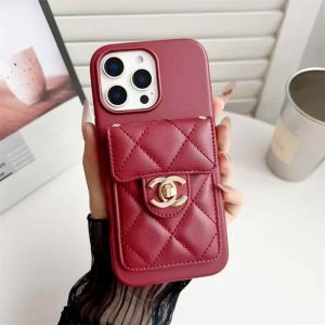 iphone17air/16plus ケース ショルダー ブランド chanel パロディ iphone17/16 ケース iphone15/15plus ケース レザー ブランド マトラッセ iphone14/13 ケース スマホケース 背面収納 iphone ケース 肩掛け ブランド