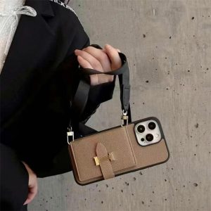 エルメス 風 iphone16E/17 ケース スマホ ケース カード 収納 iphone17pro/16pro ケース ショルダー ハイブランド iphone15/15plus ケース レザー ブランド iphone16 プロ マックス ケース ブランド