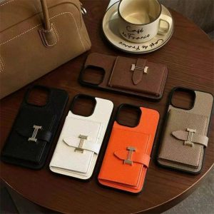エルメス 風 iphone16E/17 ケース スマホ ケース カード 収納 iphone17pro/16pro ケース ショルダー ハイブランド iphone15/15plus ケース レザー ブランド iphone16 プロ マックス ケース ブランド