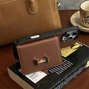 エルメス 風 iphone16E/17 ケース スマホ ケース カード 収納 iphone17pro/16pro ケース ショルダー ハイブランド iphone15/15plus ケース レザー ブランド iphone16 プロ マックス ケース ブランド