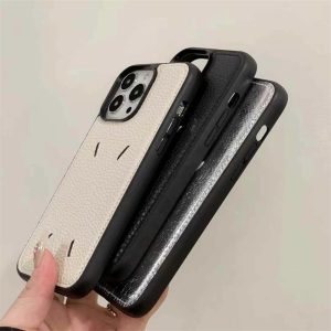 マルジェラ iphone ケース 17pro iphone17/16 ケース お揃い ブランド iphone17promax/16pro ケース 人気 ブランド 女子 スマホケース レザー ブランド