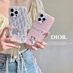 DIOR ディオール iPhone 14 ケース ディオール iPhone15 Pro⁄14 Proケース トロッター柄 DIOR iPhone15⁄14