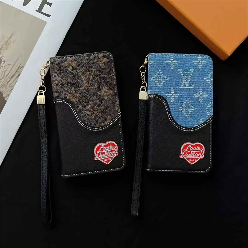 手帳 型 iphone17 ケース ヴィトン iphone17air ケース 手帳型 ハイブランド iphone17pro/16pro ケース デニム ブランド スマホケース 財布 一体 ブランド iphone16/15/14 ケース カード 収納 ハイ ブランド