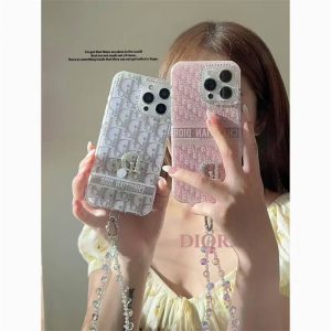 iphone17 ケース ディオール iphone17pro/16pro ストラップ 付 ケース iphone16/15 ケース 大人 可愛い ブランド dior iphone15pro/14pro ケース パロディ