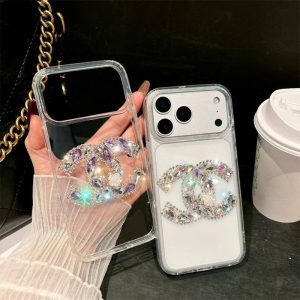 Alternative view of chanel スマホケース デコ おしゃれ シャネル iphoneケース 17/17pro iphone16/16proケース クリア ブランド iphone15/14ケース ハイブランド 女子